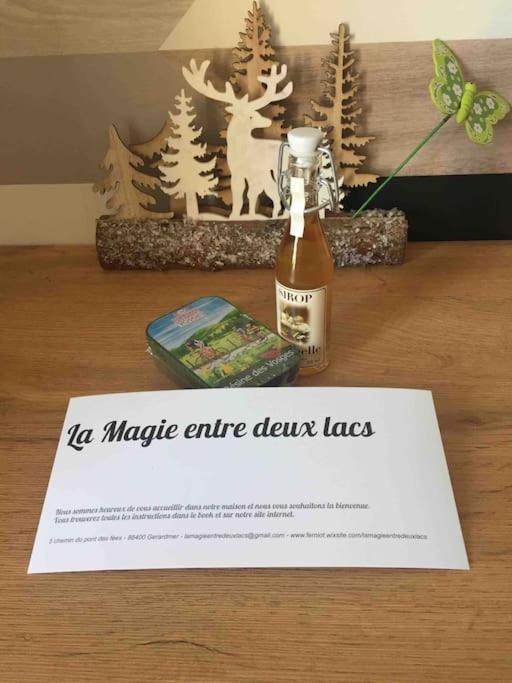 La Magie Entre Deux Lacs Gérardmer Kültér fotó